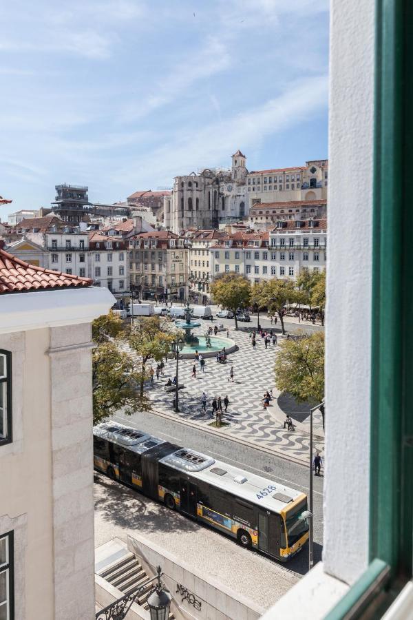 Flh Praca Rossio Exquisite Apartment With View Lisboa Exteriér fotografie
